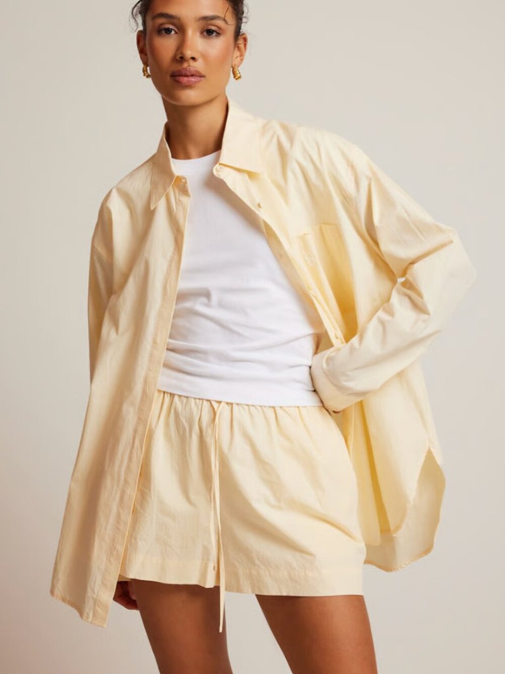 ODE Taylor Set in Yellow. Size Small.